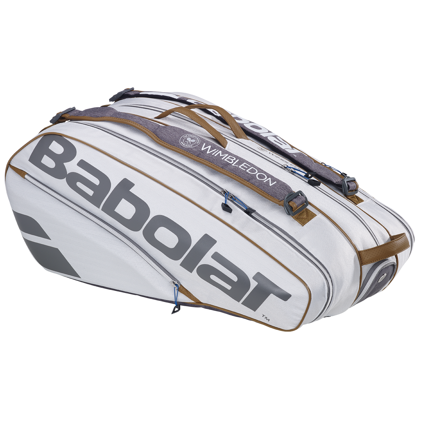 Babolat RH9 Pure Wimbledon Schlägertasche white white 1