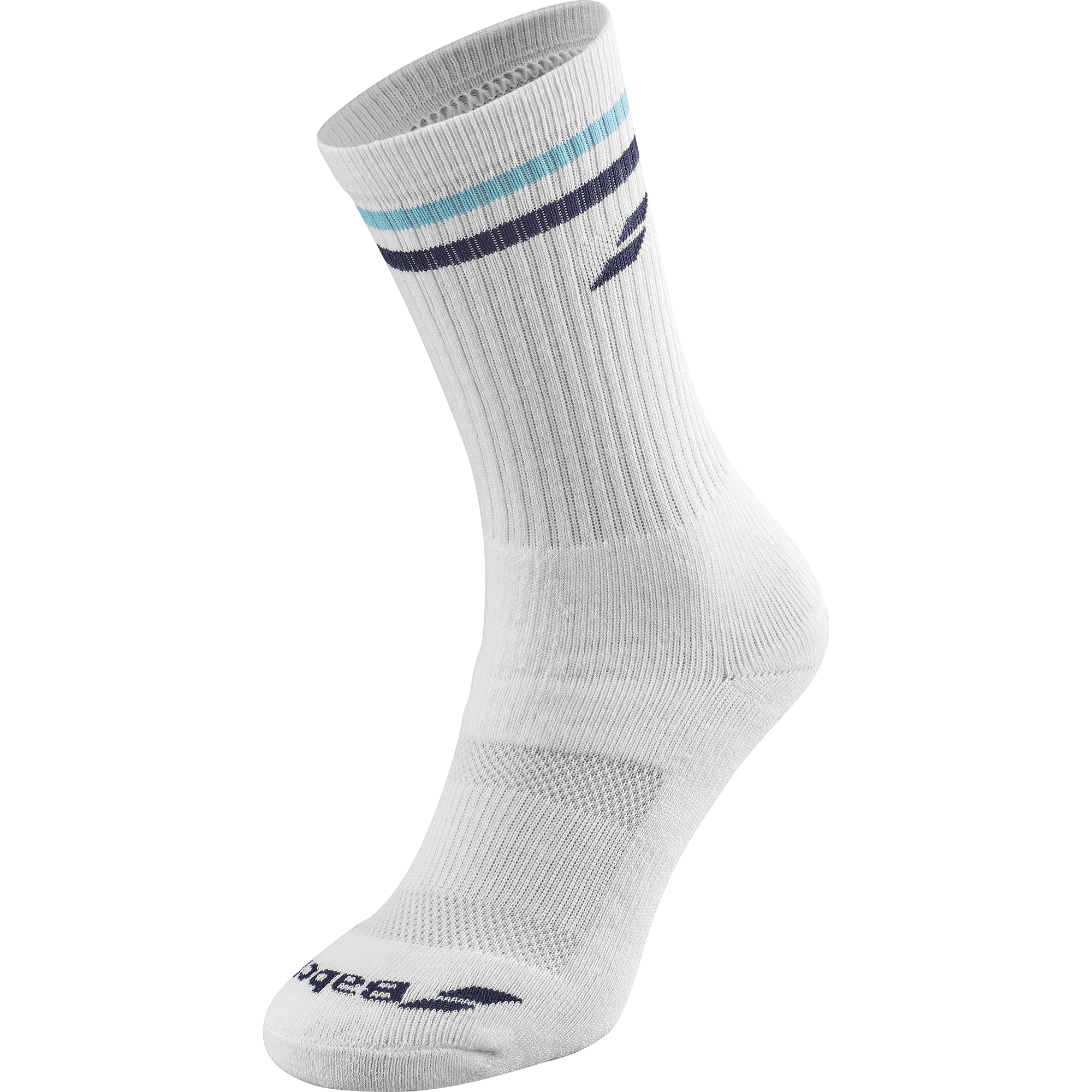 Babolat Team Single Socks white/estate blue white 1