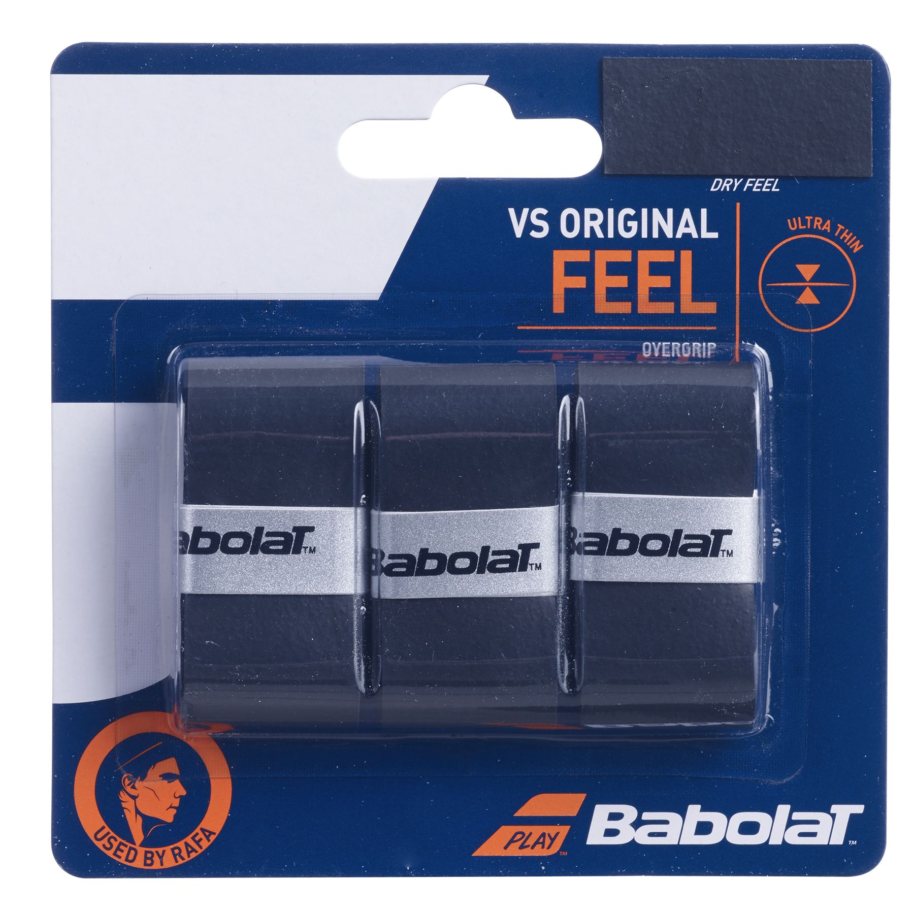 Babolat VS Original 3er Pack Overgrips black black 1
