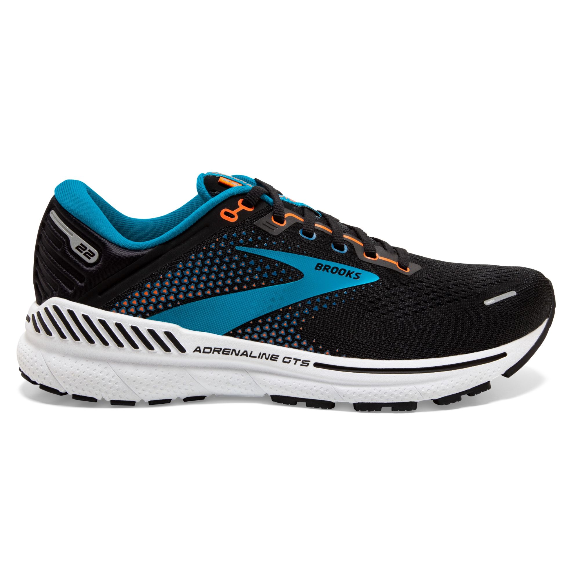 Brooks Adrenaline GTS 22 black/blue/orange black/blue 1