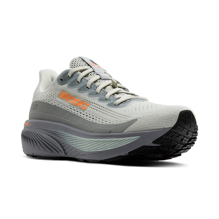 Brooks Ghost 17 GTX smoke/primer grey/orange 1