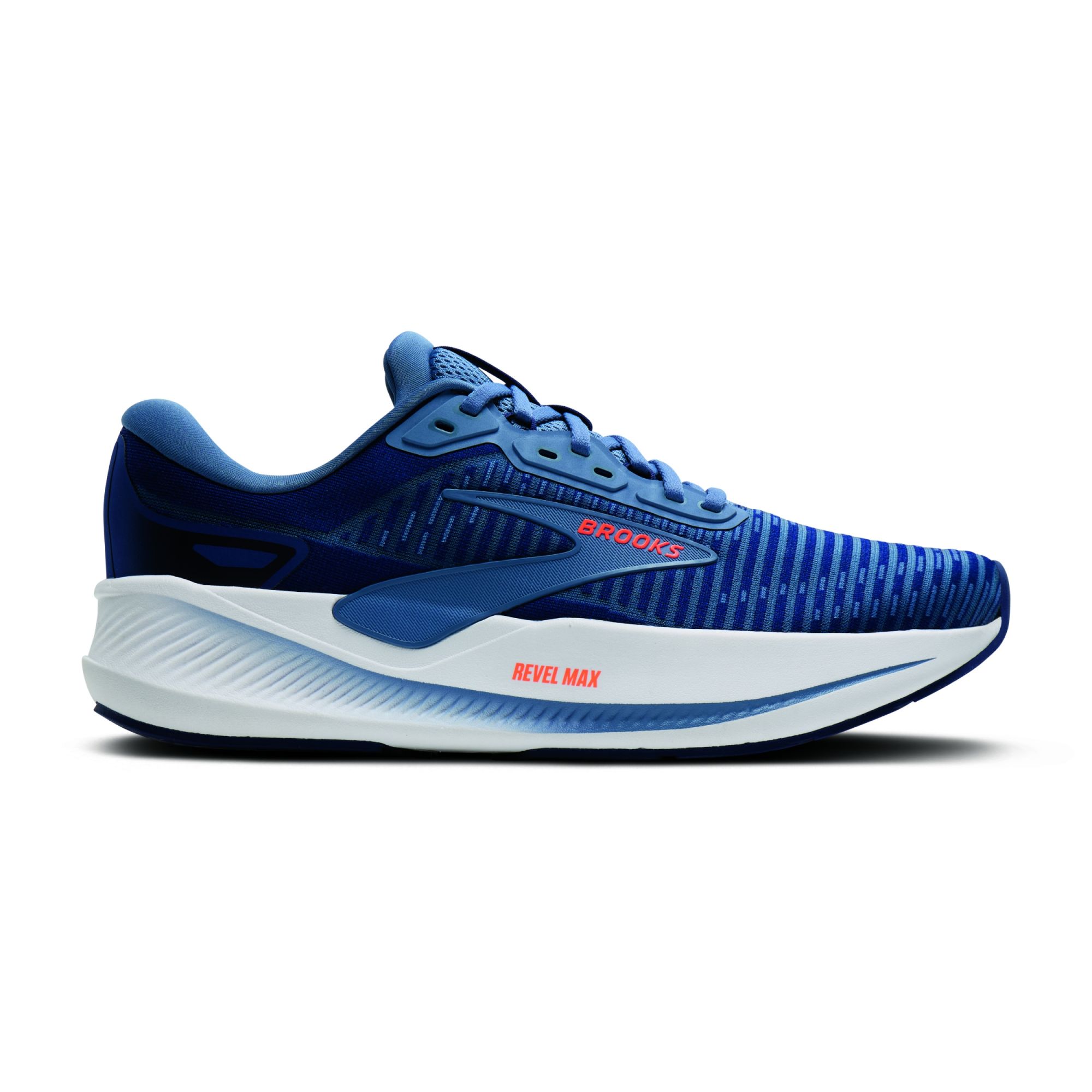 Brooks Revel Max beacon blue/moonlight/orange 1