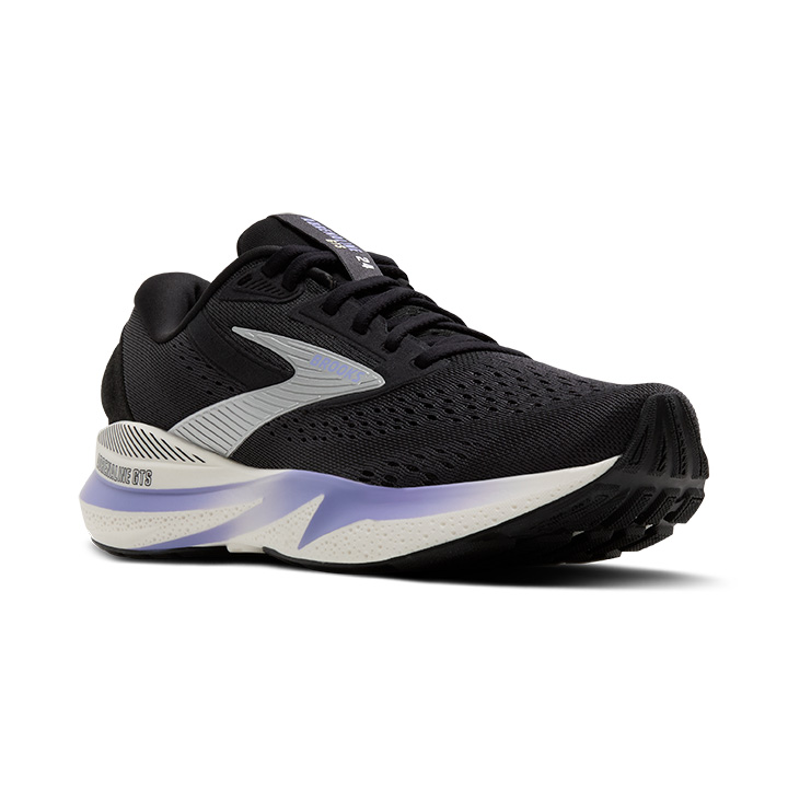 Brooks W Adrenaline GTS 24 ebony/blue heron/silver 1