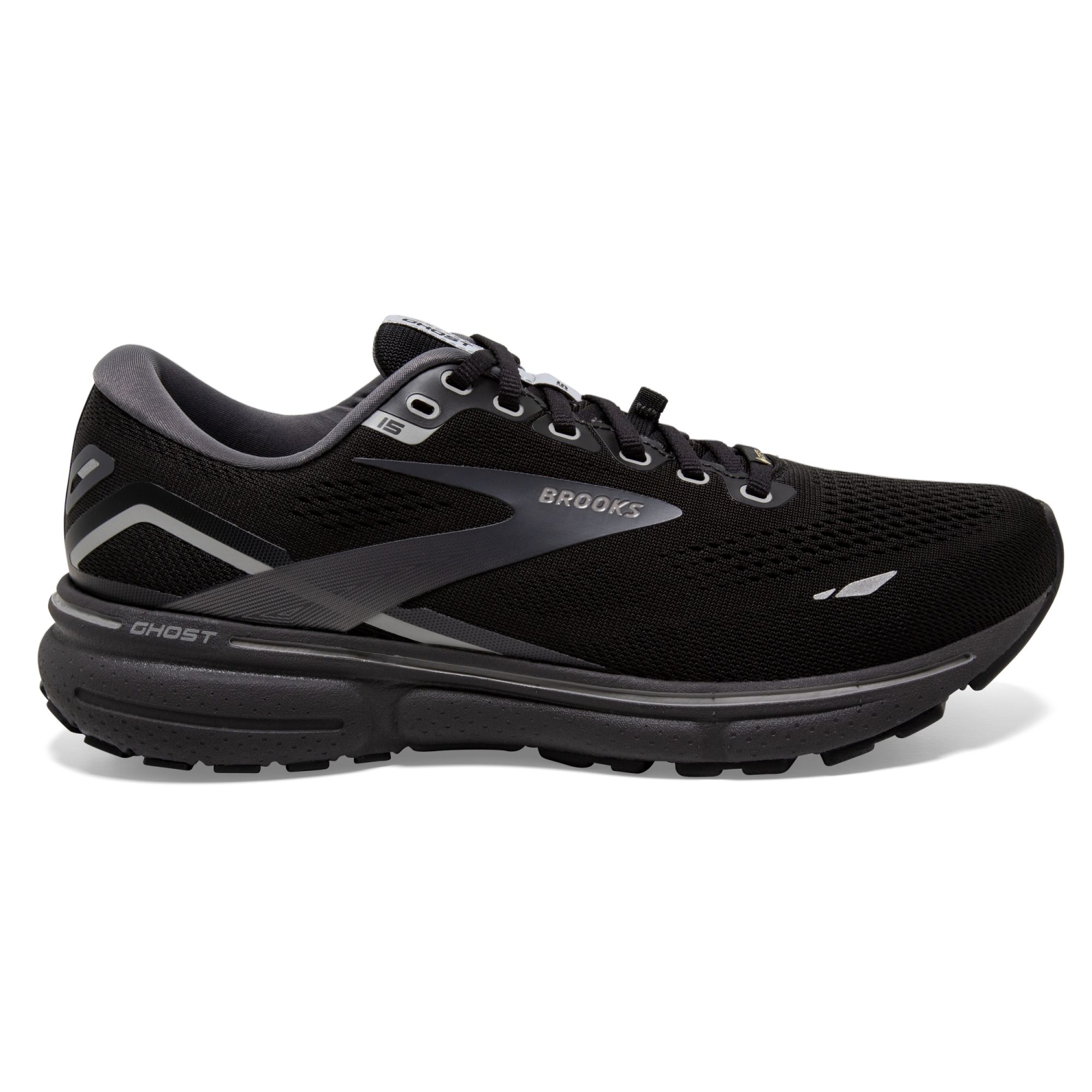Brooks W Ghost 15 GTX black/blackened pearl/alloy black/black 1