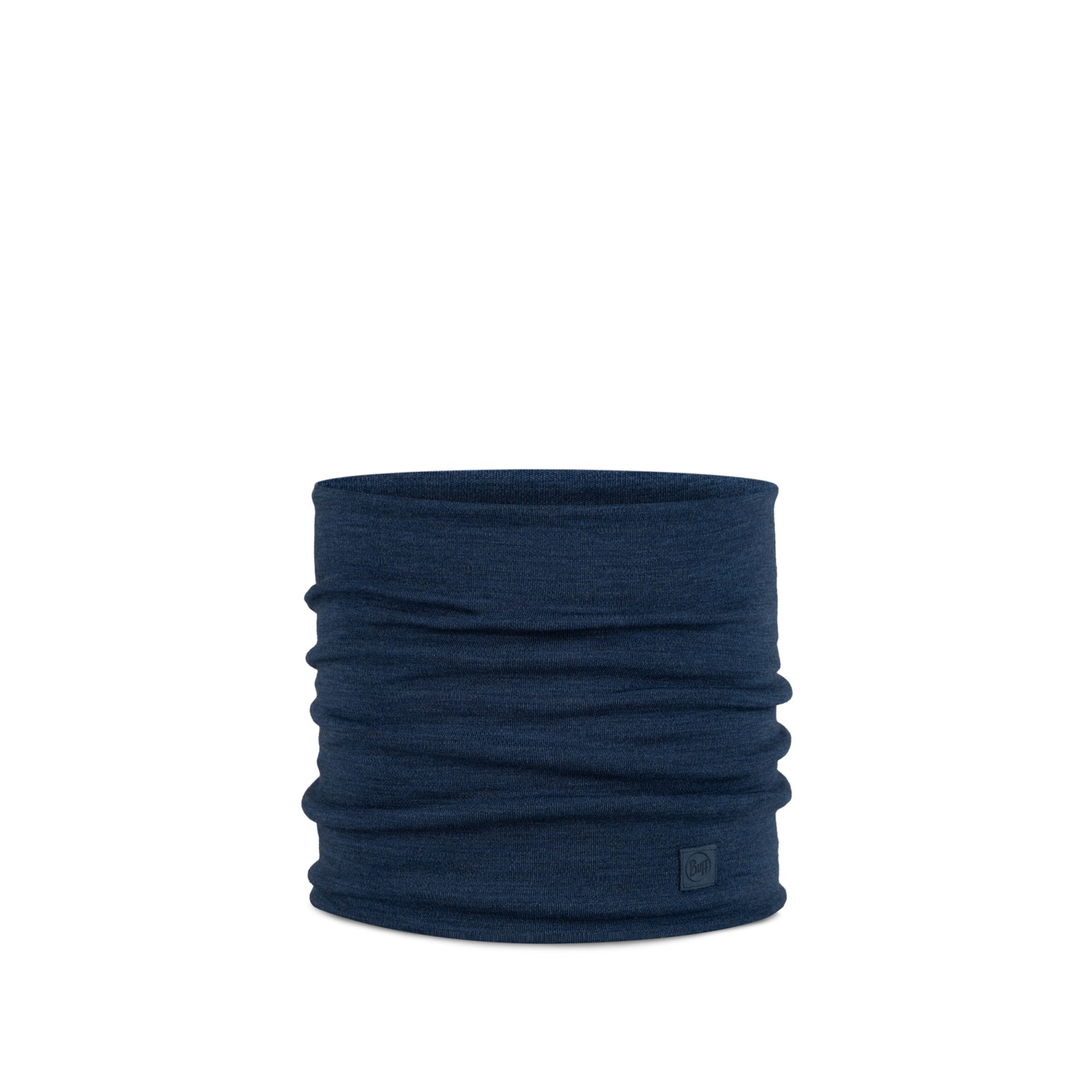 Buff Merino Heavyweight Multifunktionstuch melange nightblue 1