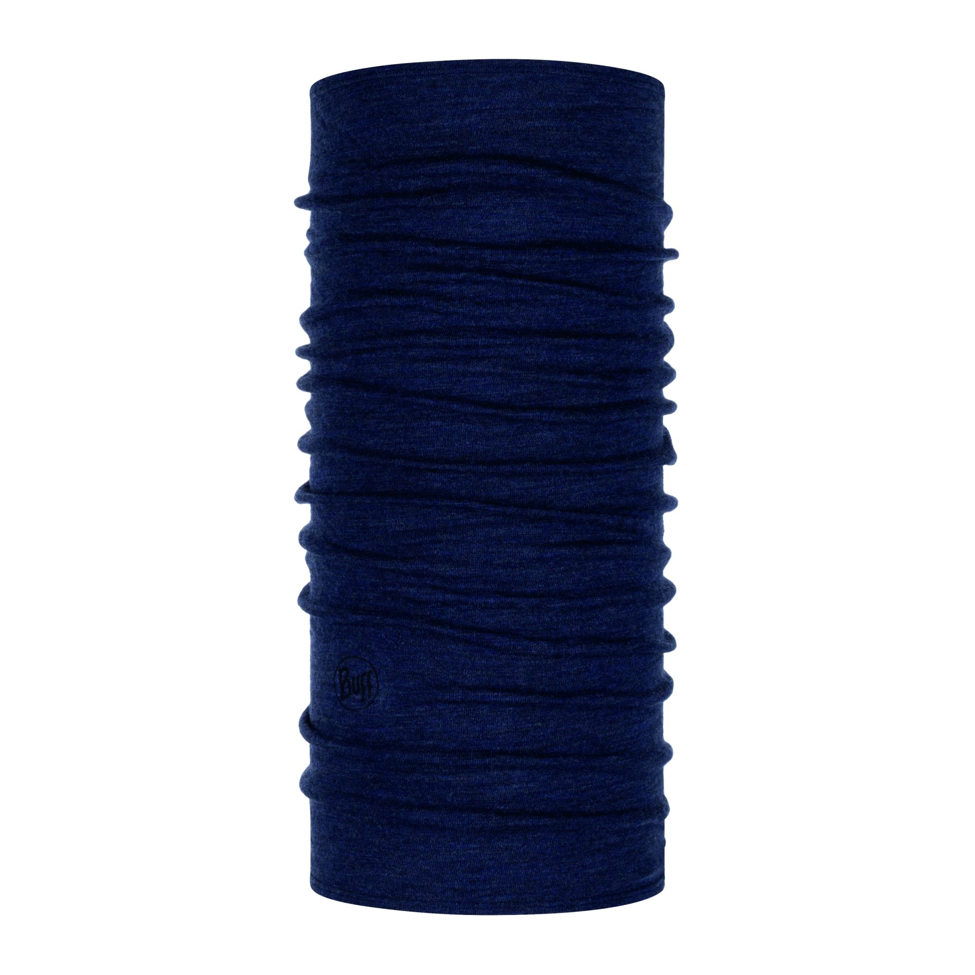 Buff Merino Midweight Multifunktionstuch melange nightblue 1