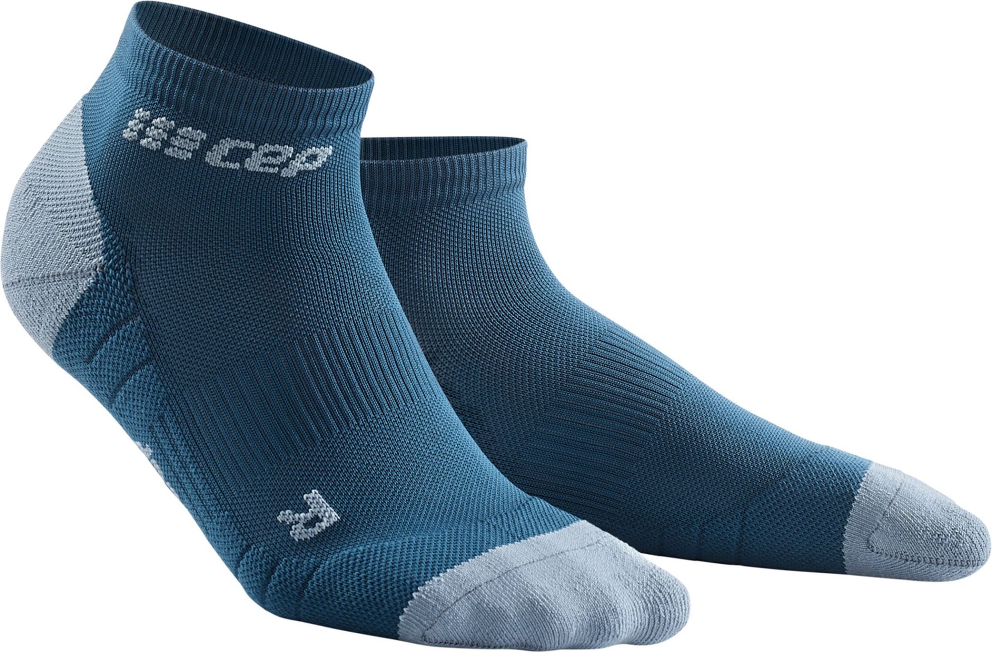 Cep Compression Low Cut Socks 3.0 blue/grey blue 1