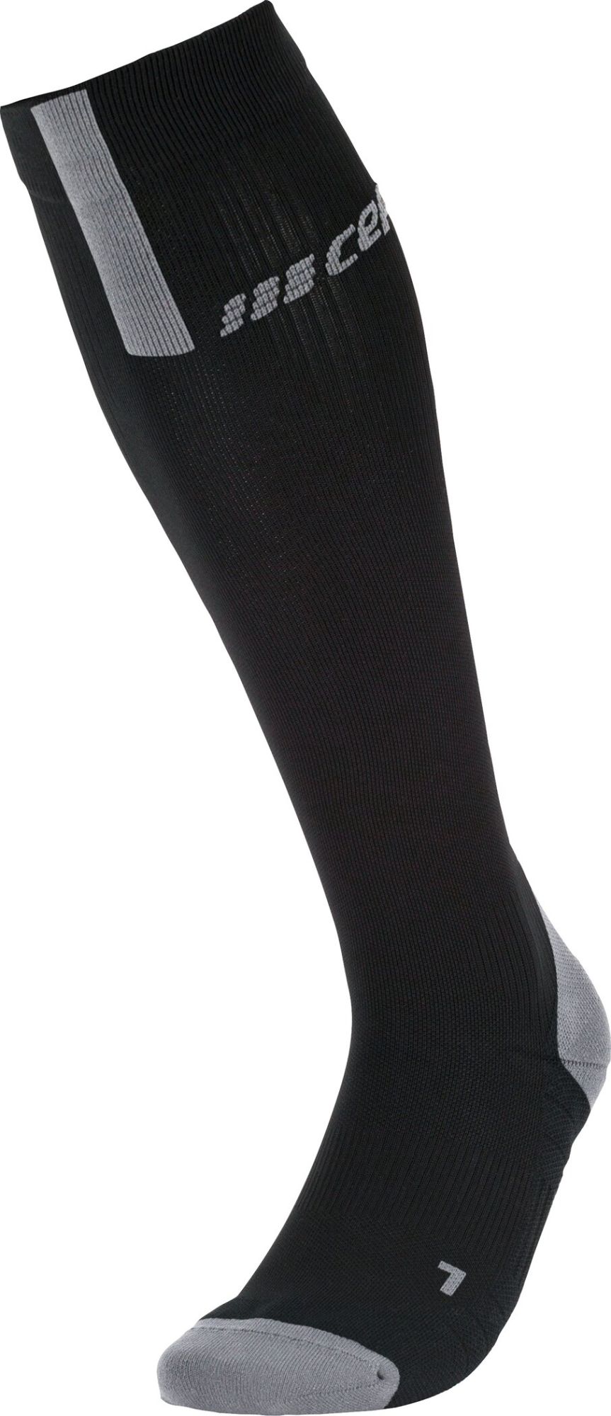Cep W Compression Run Socks 3.0 black/dark grey dark grey 1