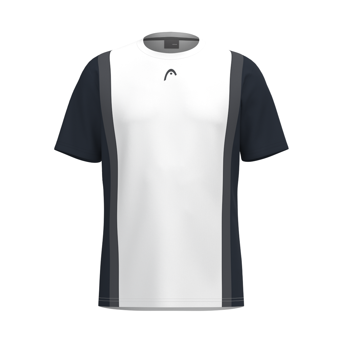 Head CLUB 25 Tech T-Shirt navy/white white 1