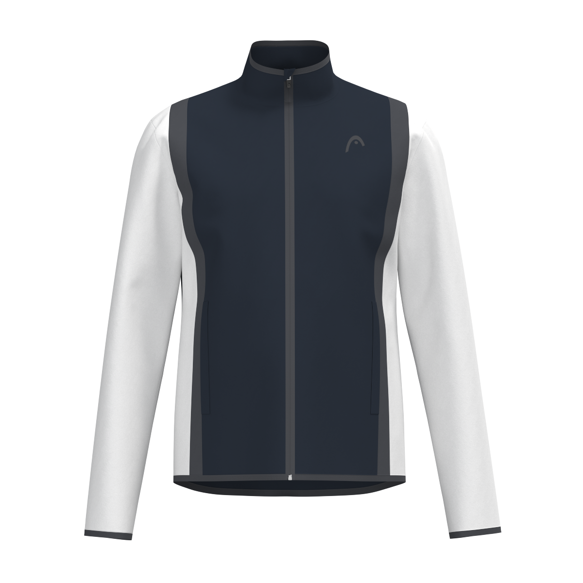 Head JR CLUB 25 Jacket navy/white white 1