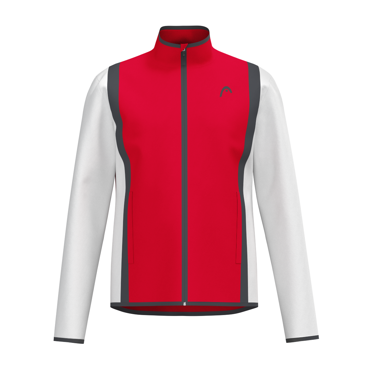 Head JR CLUB 25 Jacket red/white white 1