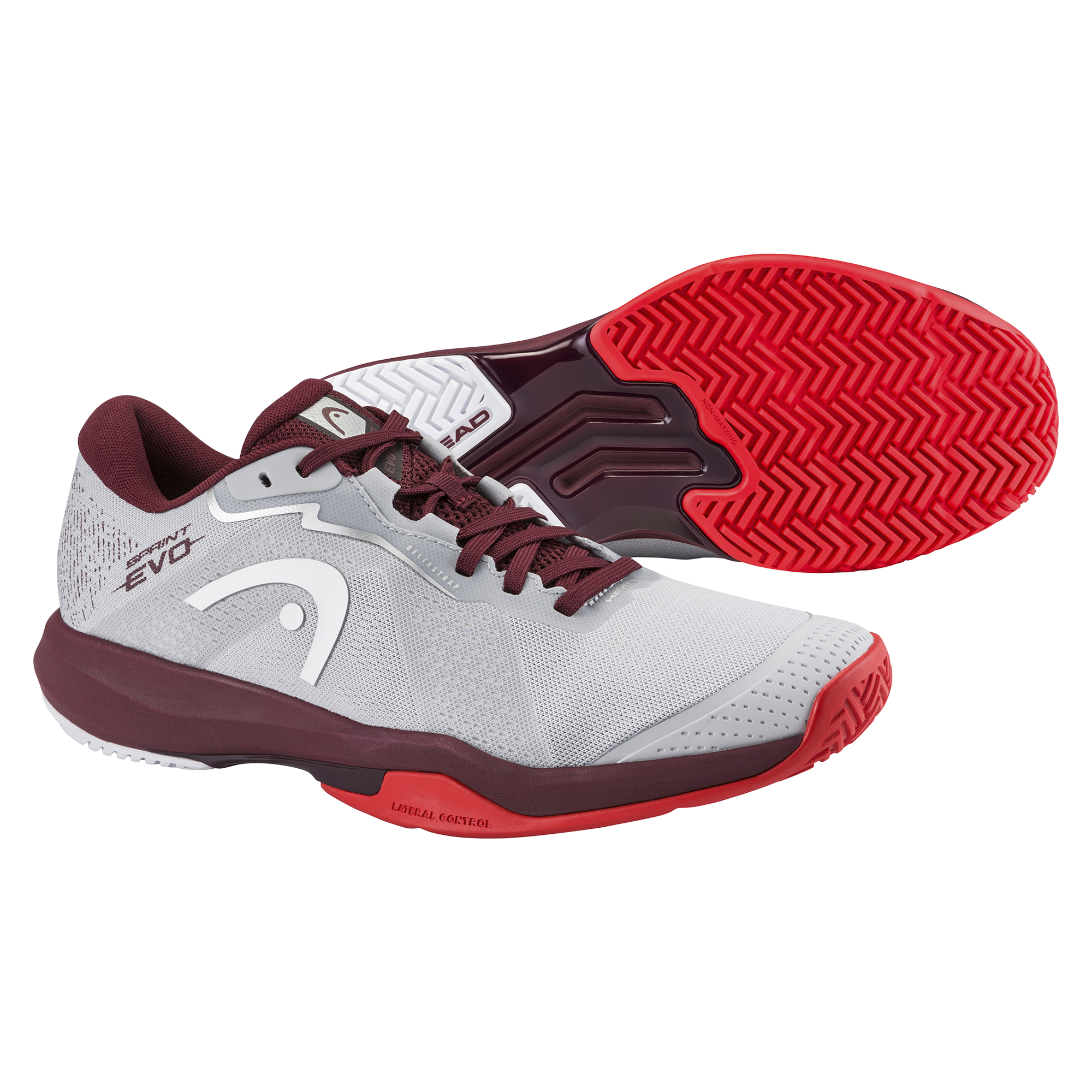Head Sprint Evo 4.0 light grey/red 1