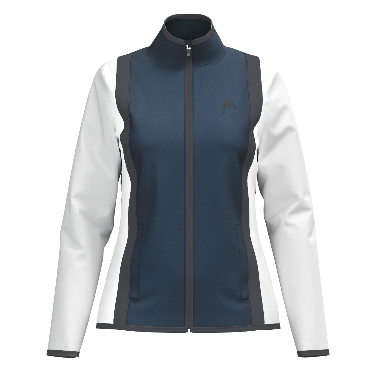 Head W CLUB 25 Jacket navy/white white 1