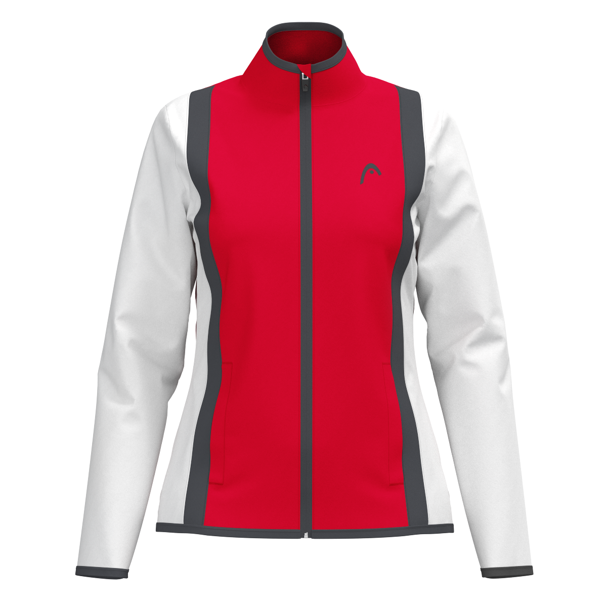 Head W CLUB 25 Jacket red/white white 1