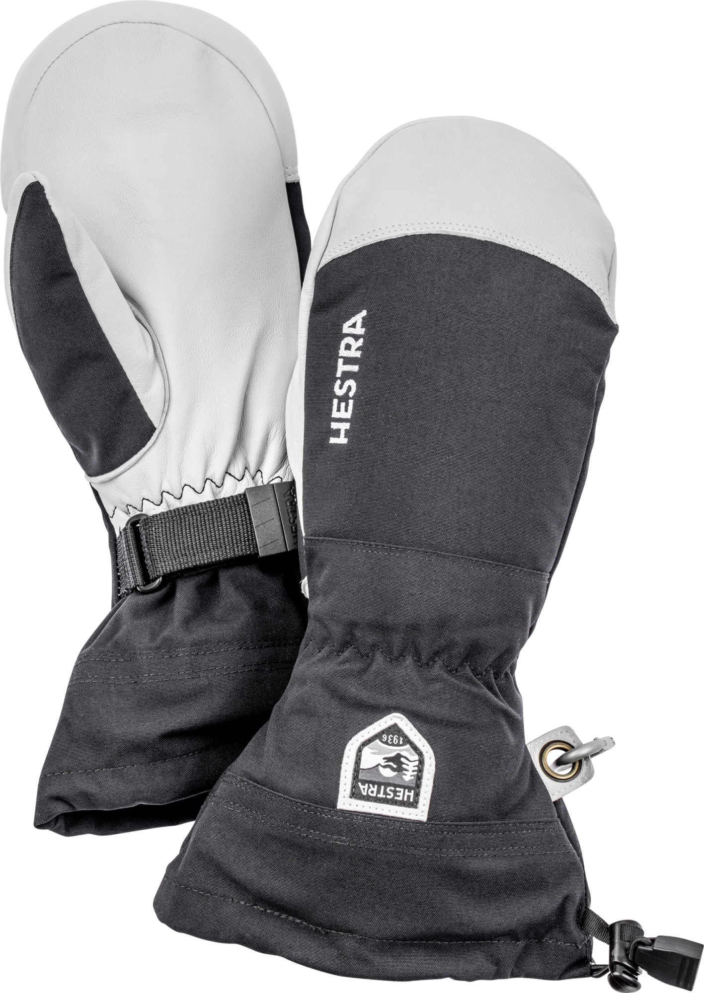 Hestra Army Leather Heli Ski Mitt black 1