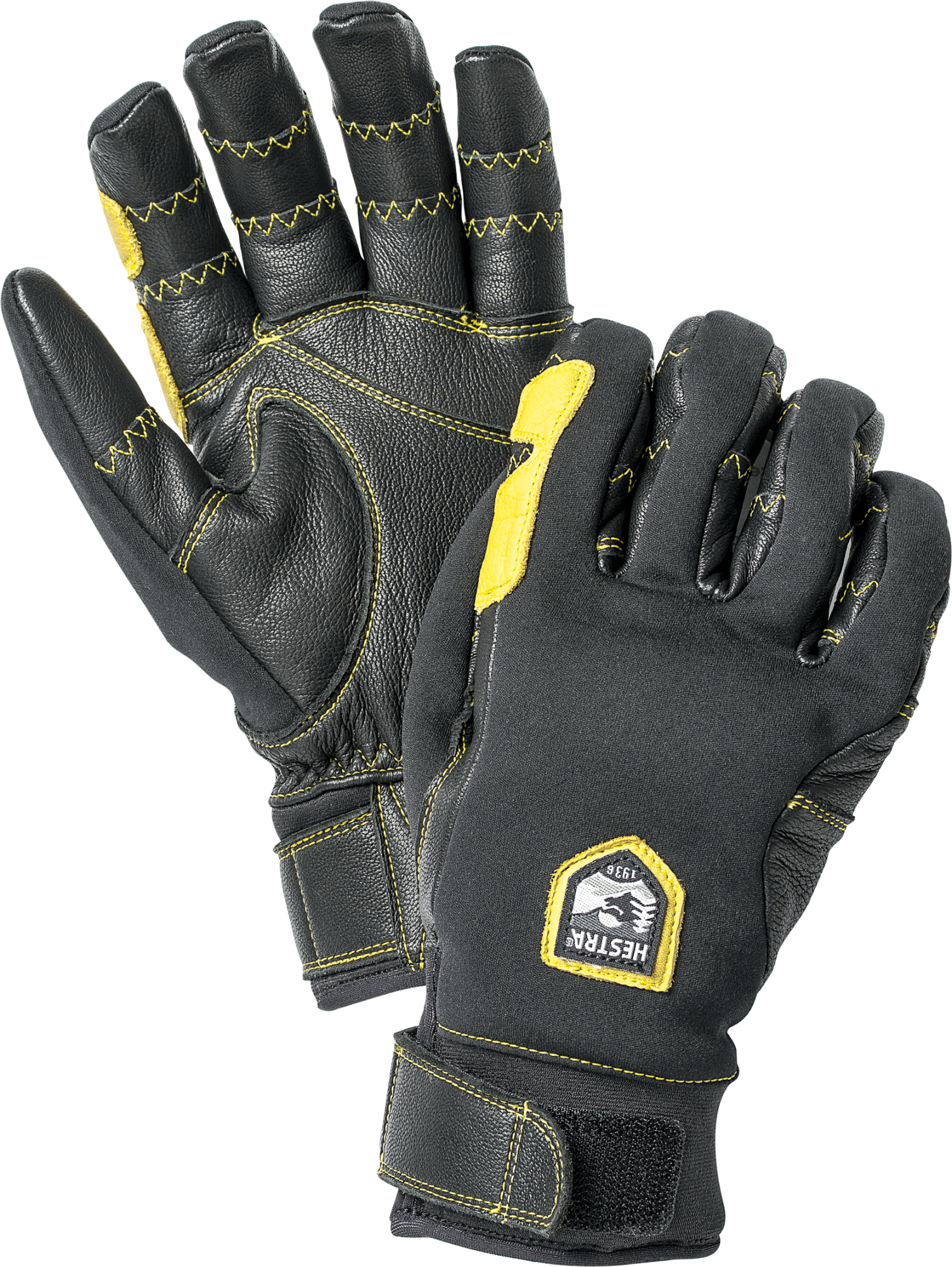 Hestra Ergo Grip Active 5-Finger black black 1