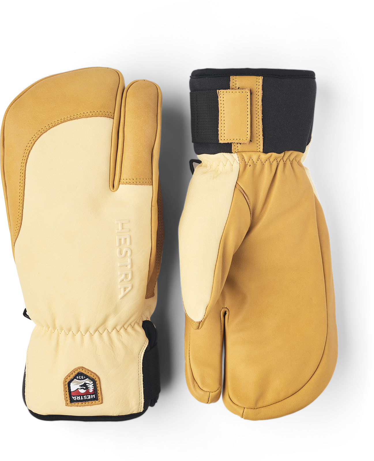 Hestra Topo 3-Finger natural brown/tan natural 1