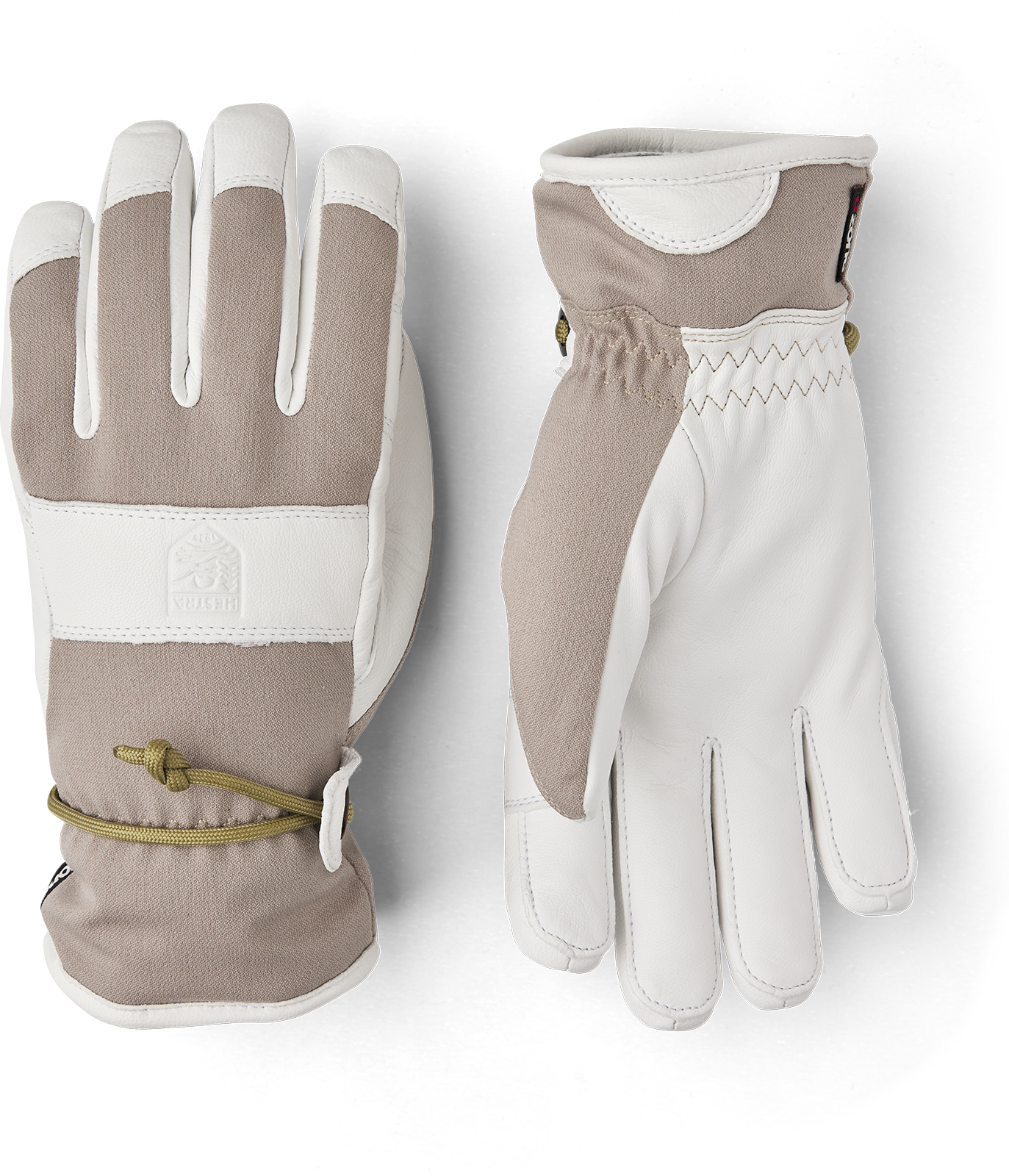 Hestra Voss CZone 5-Finger beige 1