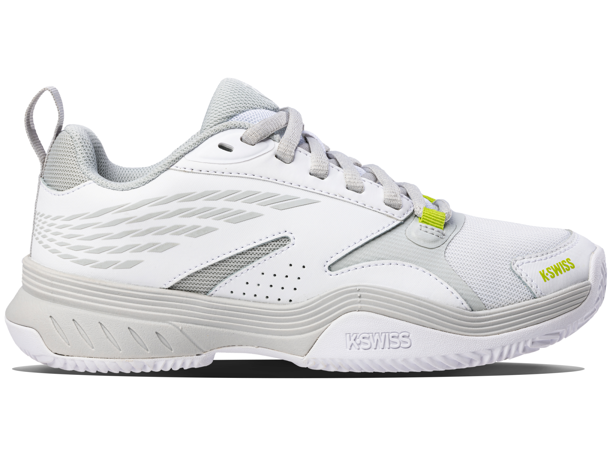 K-Swiss W Speedex HB white/grayviolet/limegreen violet 1