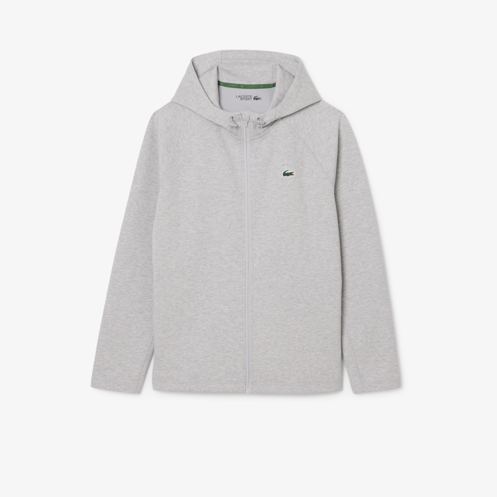 Lacoste Interlock Track Jacket chine grey 1