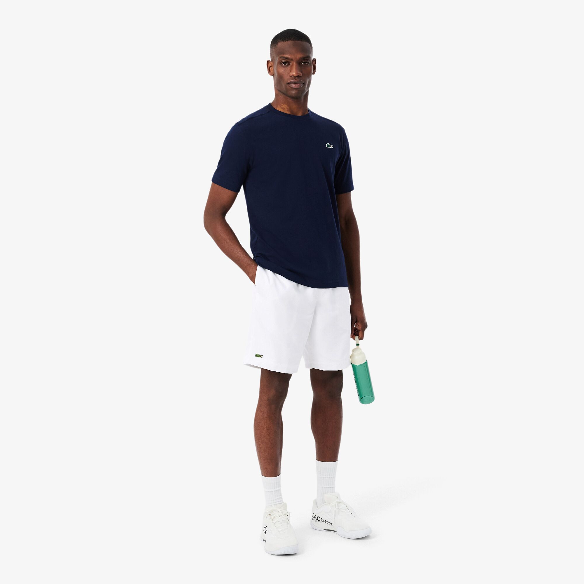 Lacoste Taft Shorts white white 1