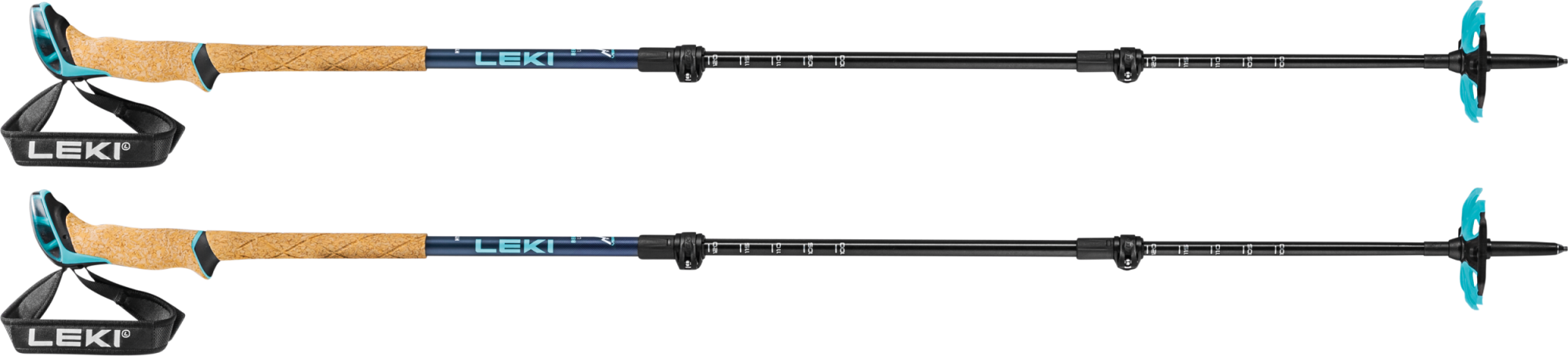 Leki Bernina Lite 3 denim blue/dark mint 1