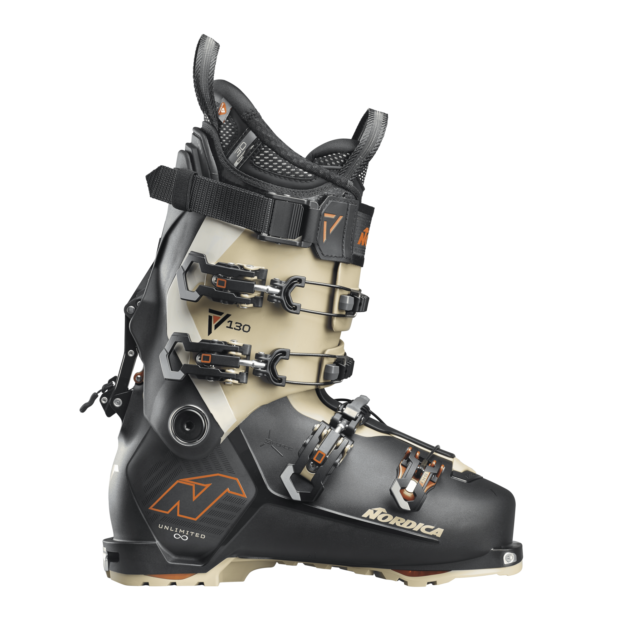 Nordica Unlimited 130 DYN black/sand/copper 1