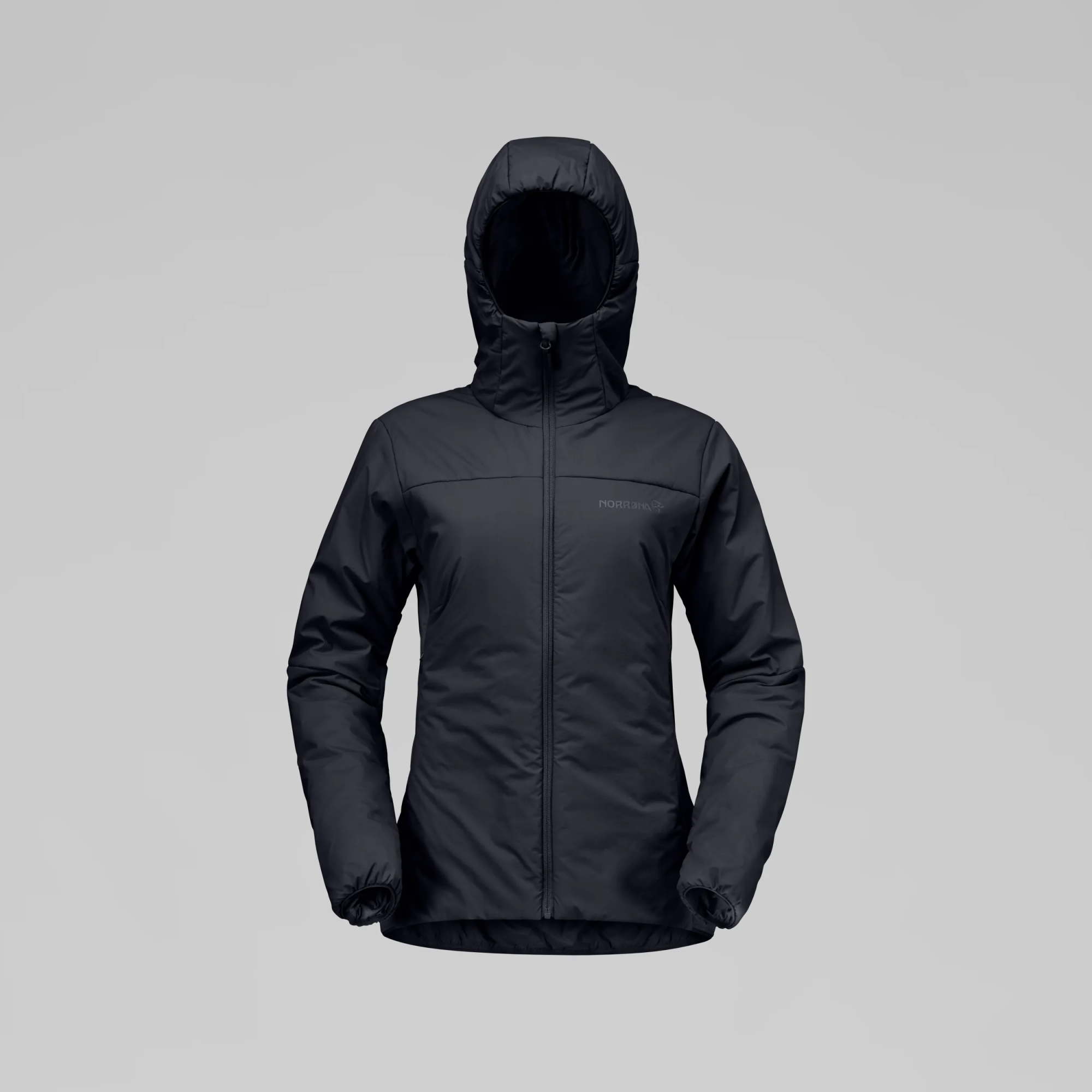 Norrona W Femund Thermo60 Zip Hood caviar black 1
