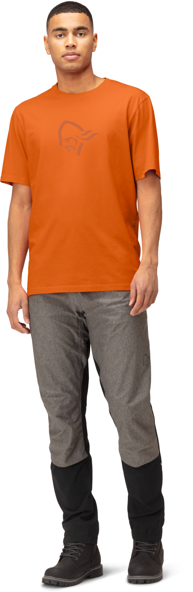 Norrona /29 Cotton Viking T-Shirt gold flame flame 1