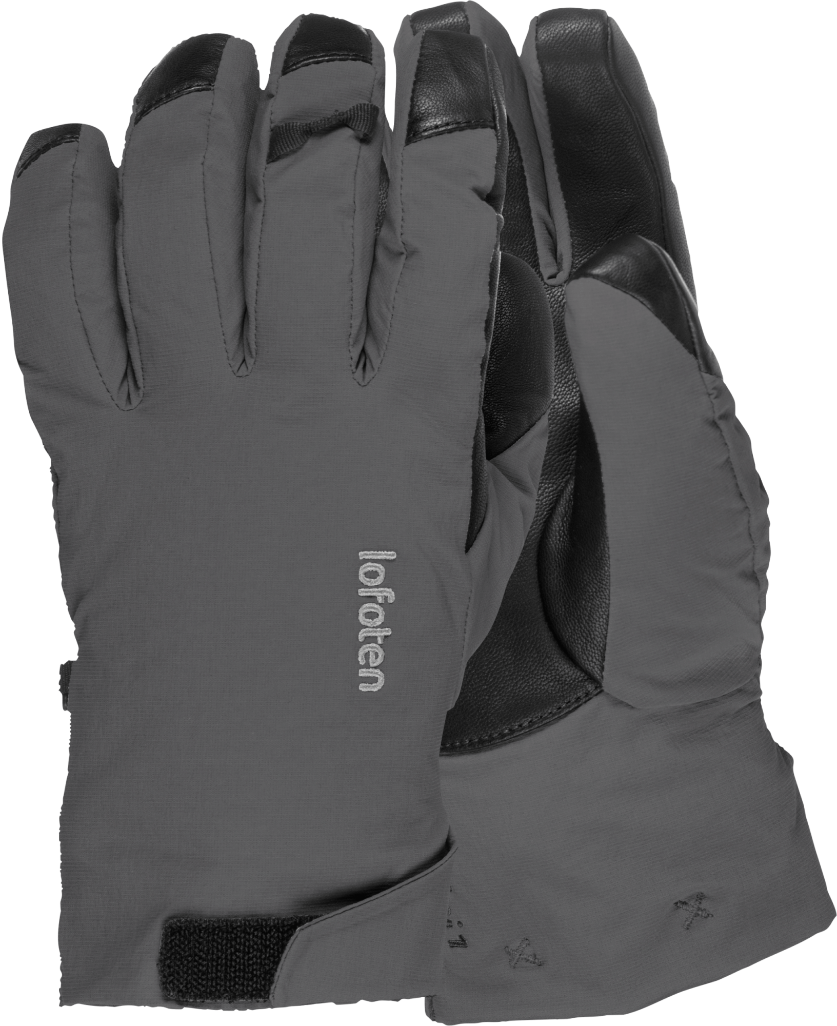 Norrona Lofoten Dri1 PrimaLoft170 Short Gloves phantom 1
