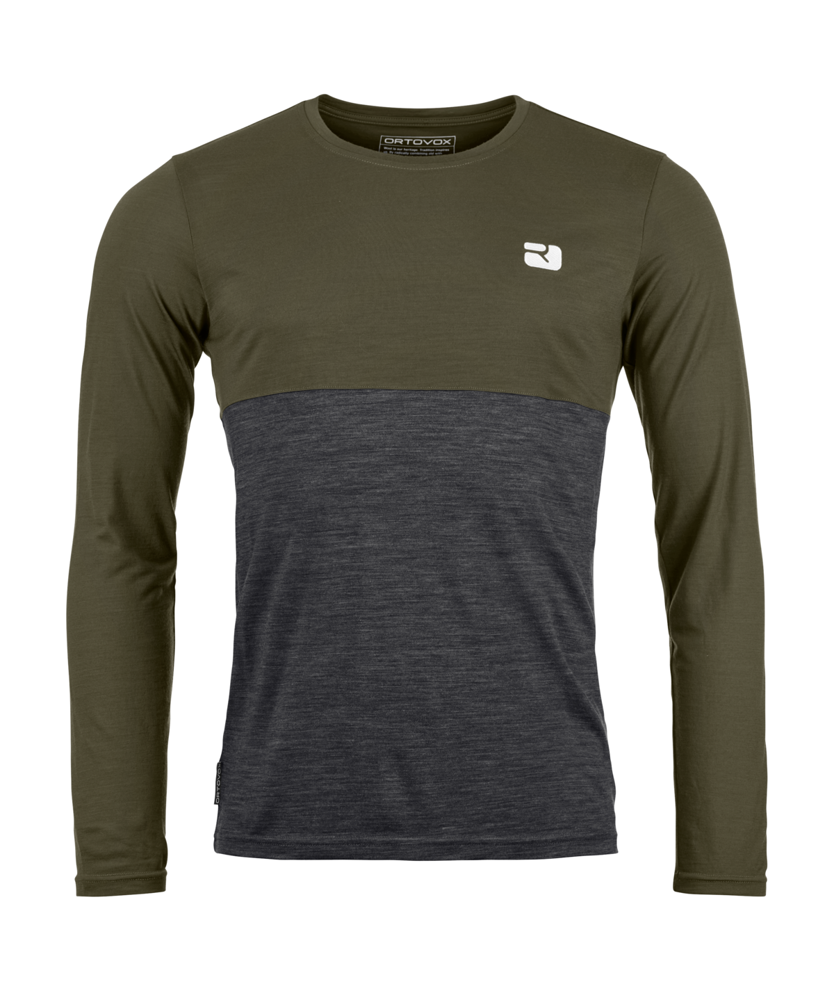 Ortovox 150 Cool Logo Longsleeve dark wild herbs 1