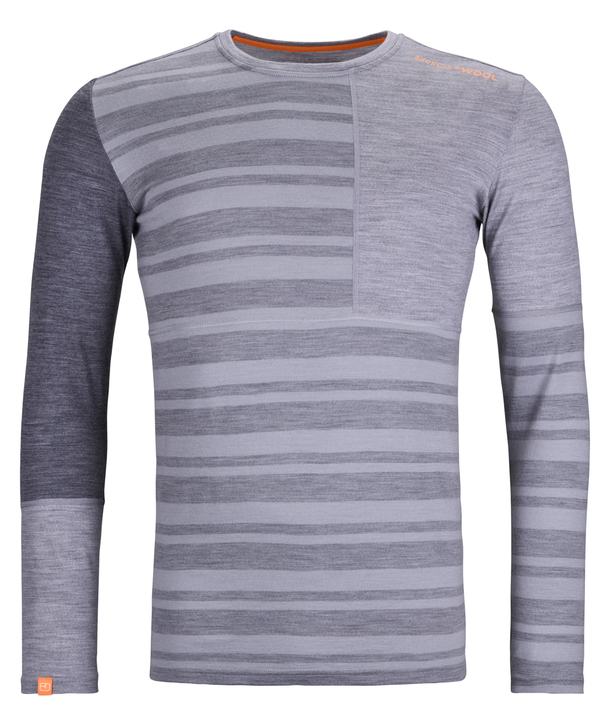 Ortovox 185 Rock'n'Wool Long Sleeve grey blend grey 1