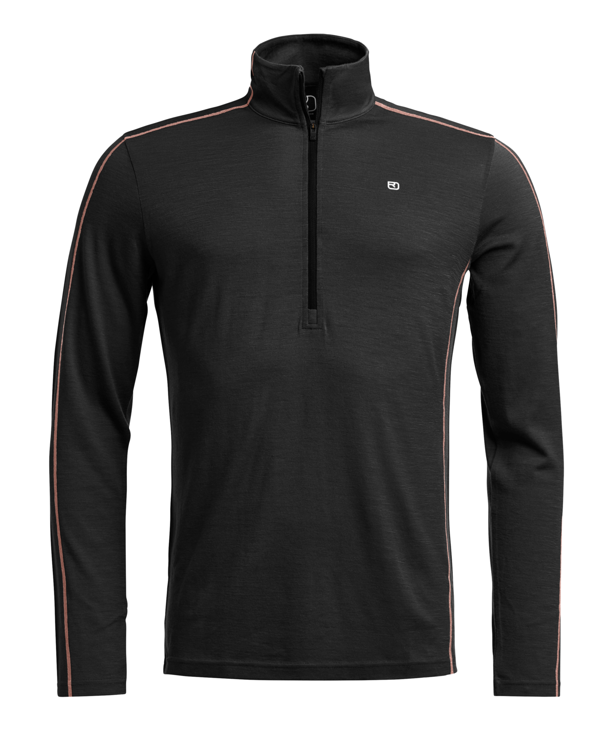 Ortovox Rock'n'Wool Zip Neck black raven 1