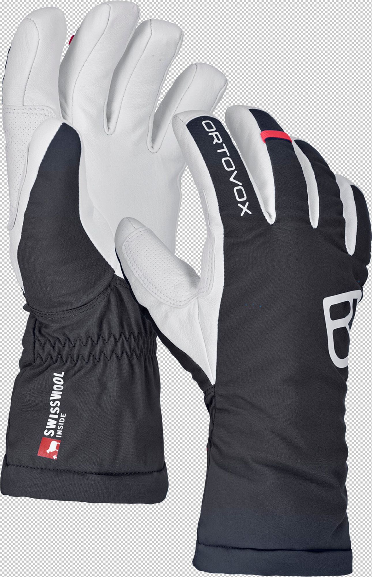 Ortovox Swisswool Freeride Glove W black raven black 1