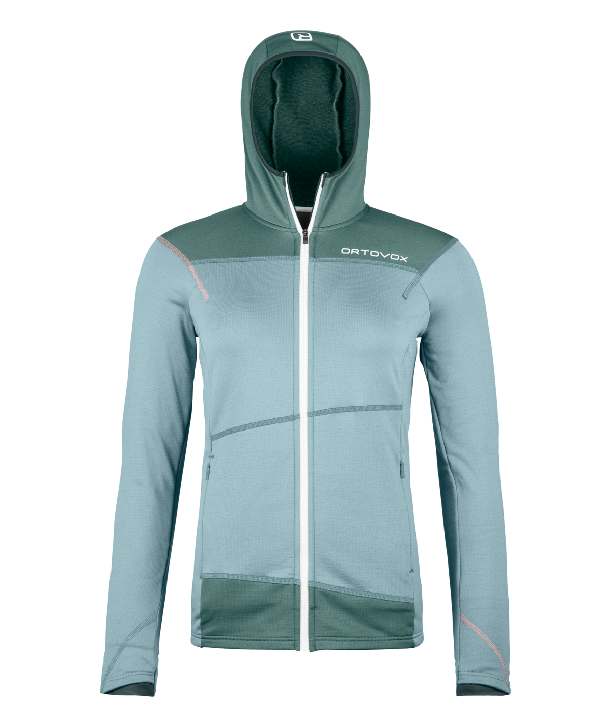 Ortovox W Fleece Light Hoody glacier grey Fleece 1
