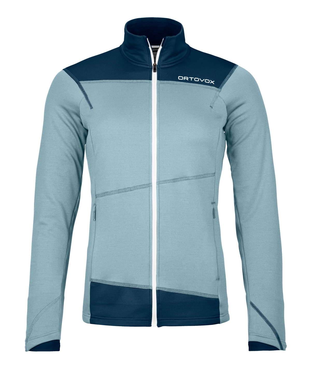 Ortovox W Fleece Light Jacket glacier grey Fleece 1