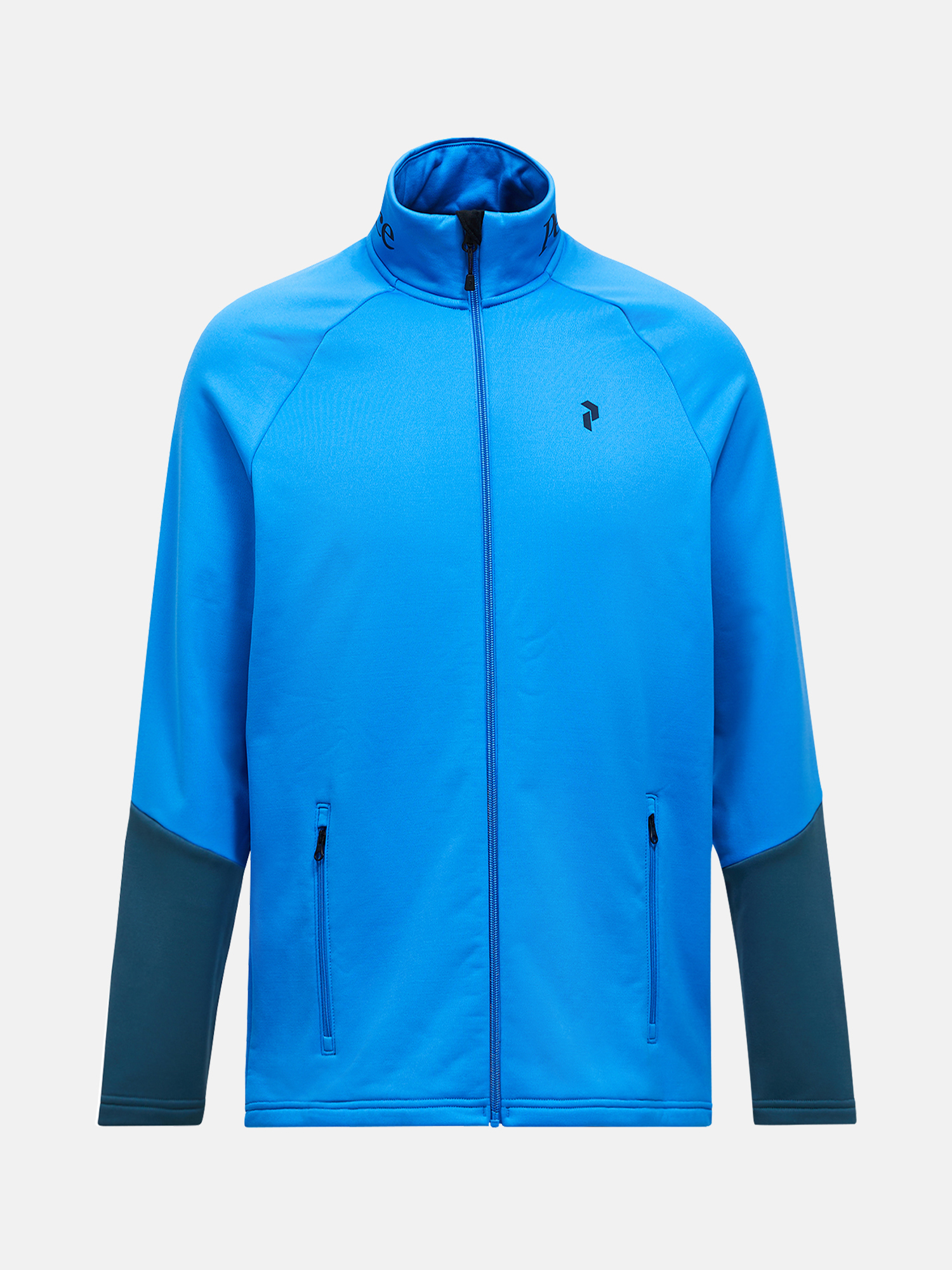 PeakPerformance Rider Essential Zip Jacket azure ascent/meadow moss 1