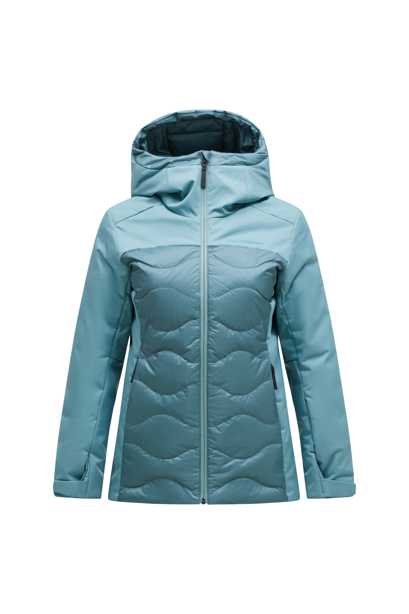 PeakPerformance W Silverchute Helium Jacket antarctica/deluded vision 1