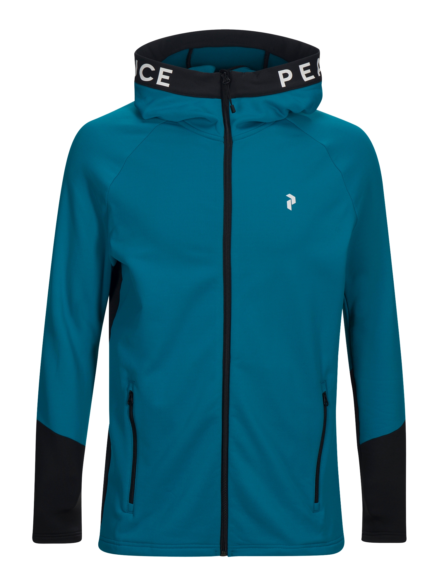 Peak Performance Rider Zip Hood deep aqua aqua 1