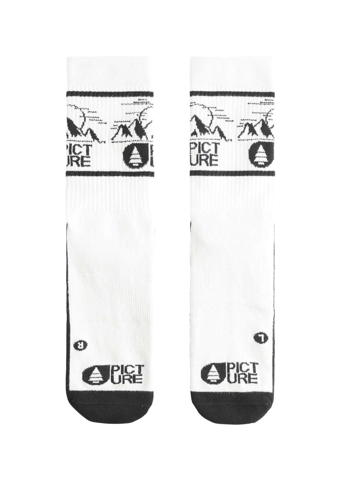 Picture Bazik Socks white white 1