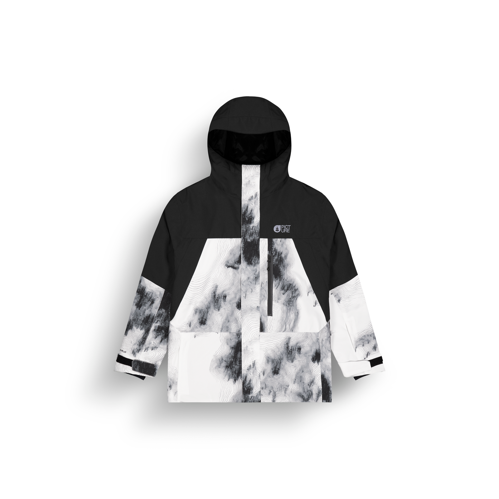 Picture Jomoh Jacket snowy pine print 1