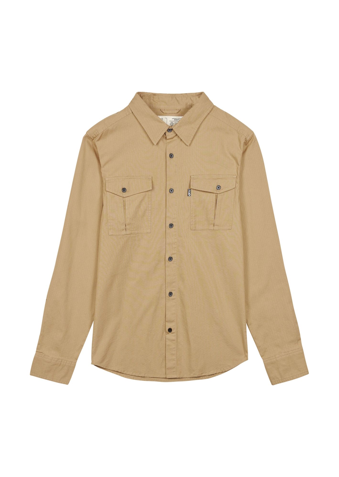 Picture Smeaton Shirt dark stone dark stone 1