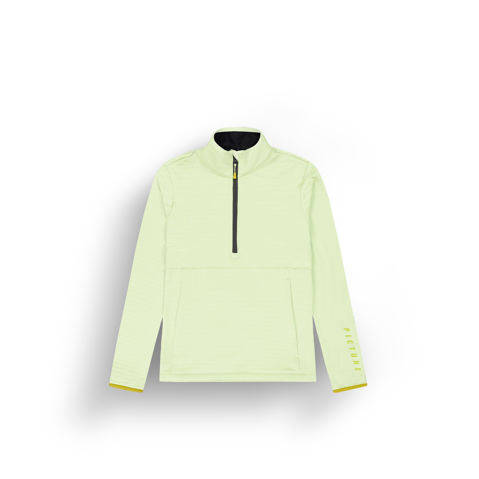 Picture W Bake 1/4 Grid Fleece tender green 1