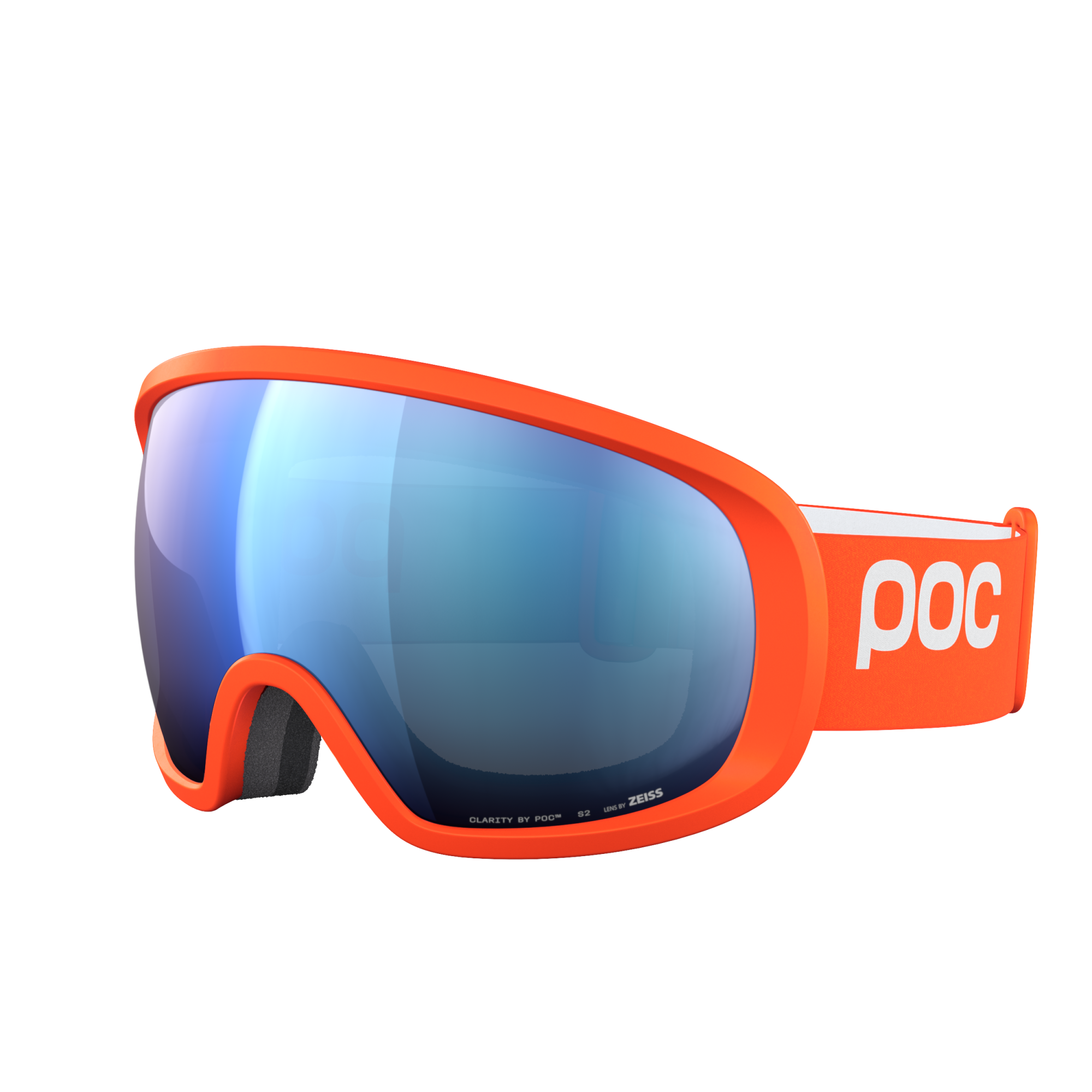 POC Fovea zink orange/partly sunny blue 1