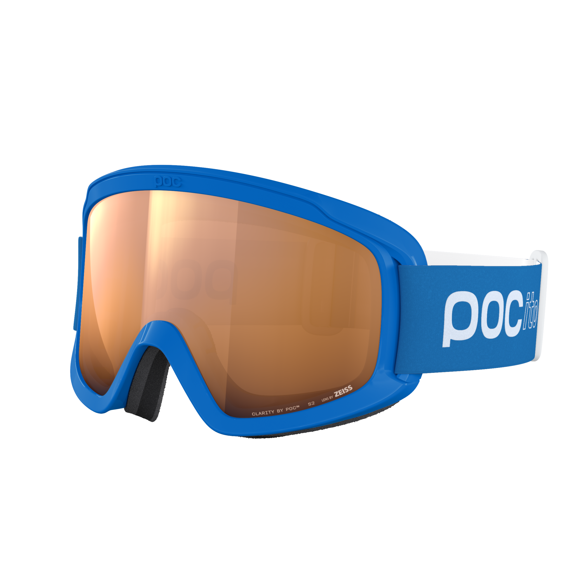 Poc Pocito Obsin fluorescent blue/partly sunny light orange orange 1