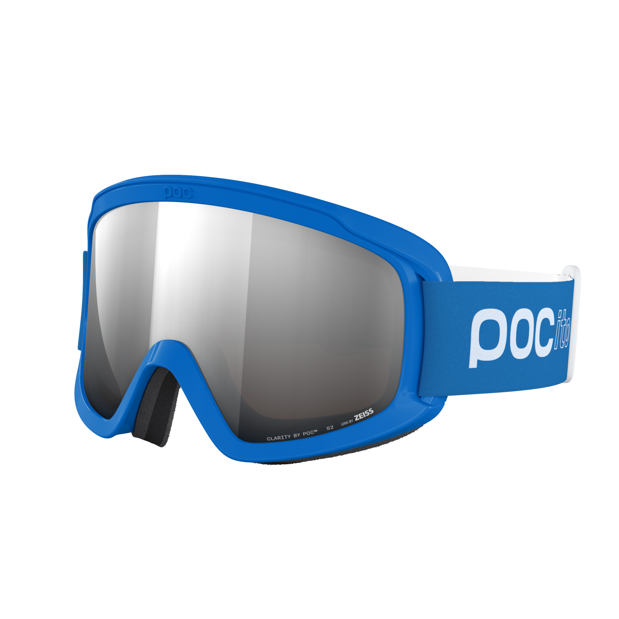 Poc Pocito Obsin fluorescent blue/partly sunny silver silver 1
