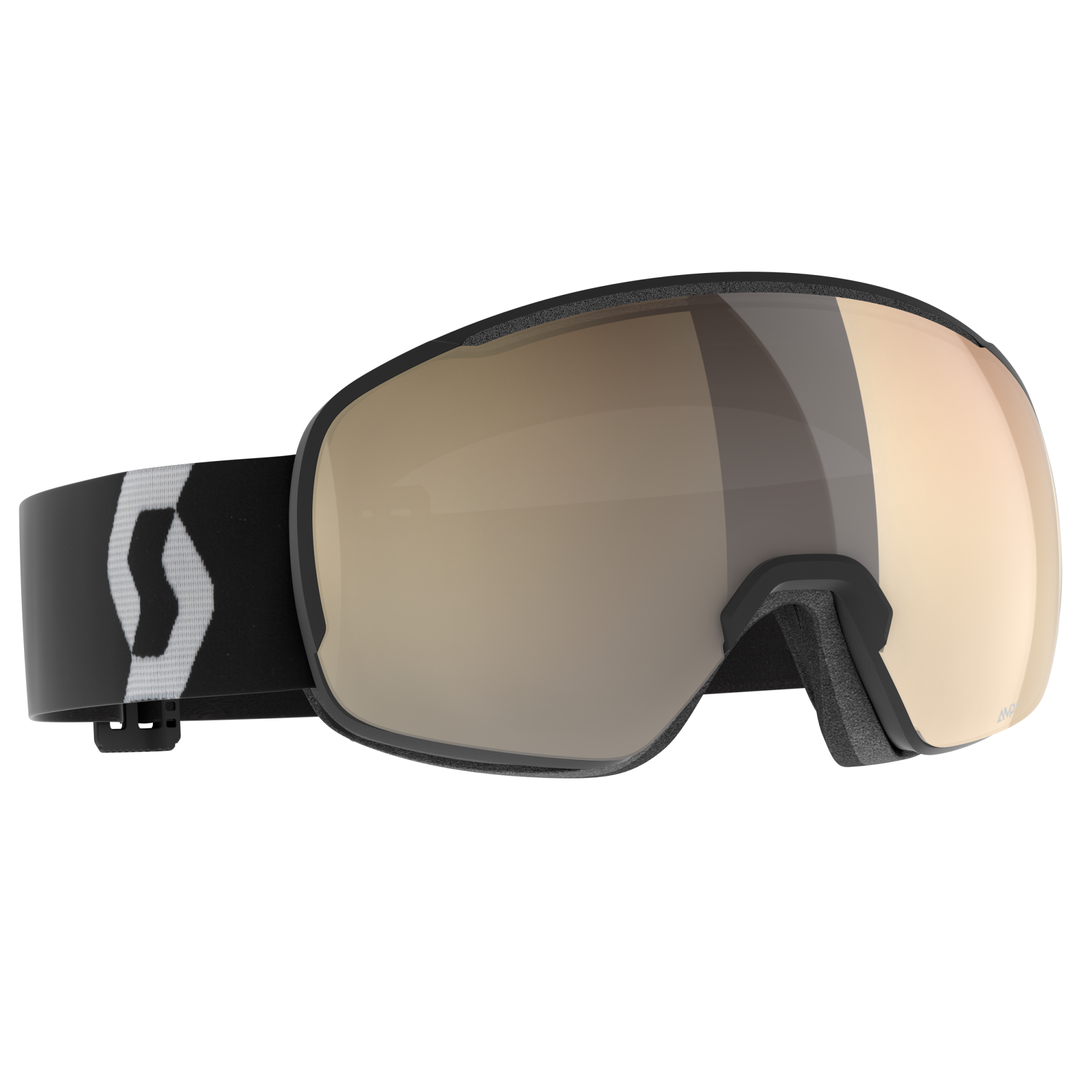 Scott Goggle Sphere OTG LS mineral black-white/AMP LS bronze chrome 1