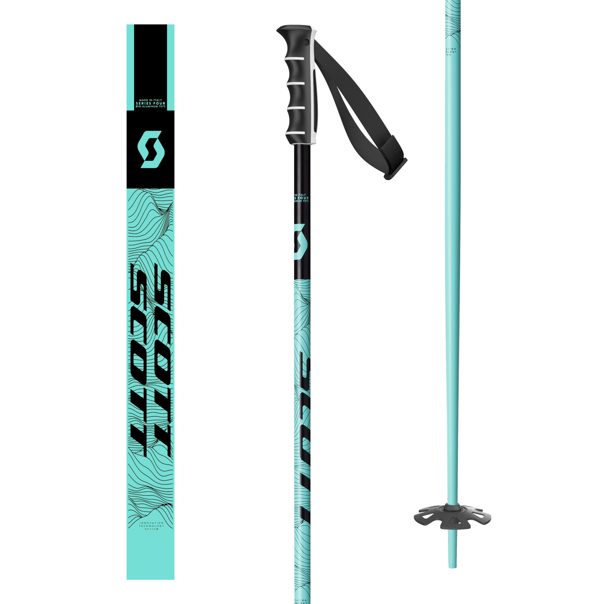 Scott SEA Skistock mint green green 1