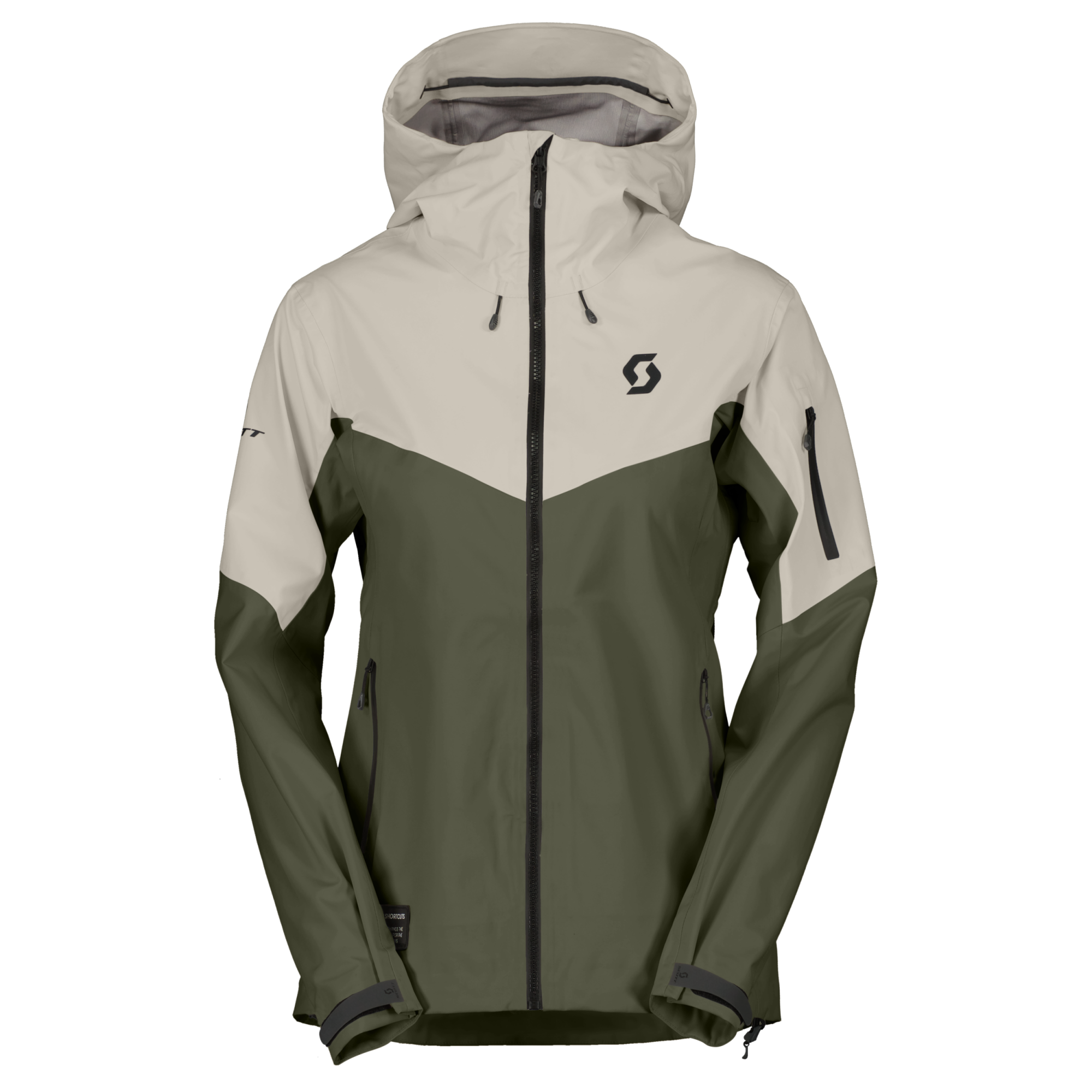 Scott W Explorair 3L Jacket dust white/douglas green green 1