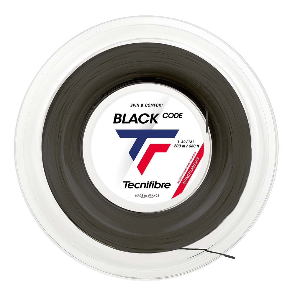 Tecnifibre Black Code 200m Rolle black 1